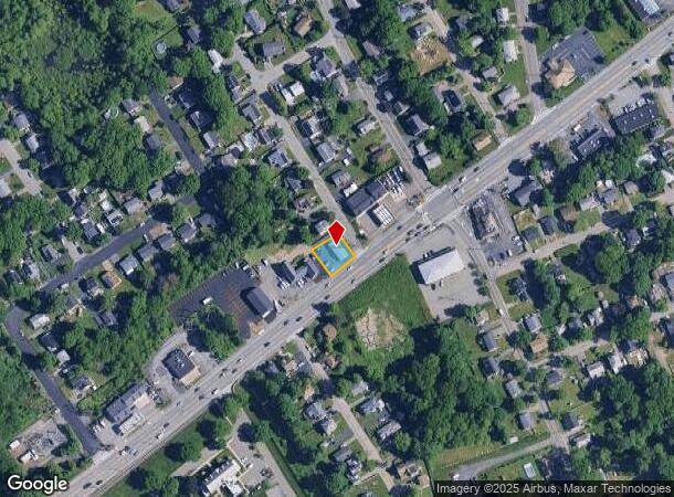  841 Belmont St, Brockton, MA Parcel Map