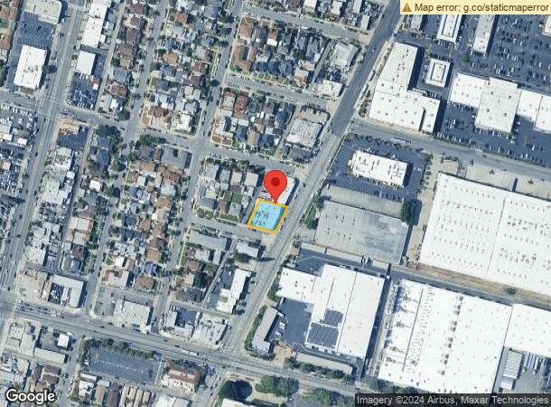  1011 Goodrich Blvd, Commerce, CA Parcel Map