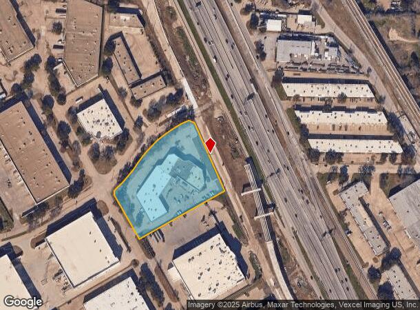1525 N Interstate 35E, Carrollton, TX Parcel Map