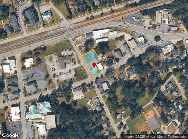  401 E 1St Ave, Easley, SC Parcel Map