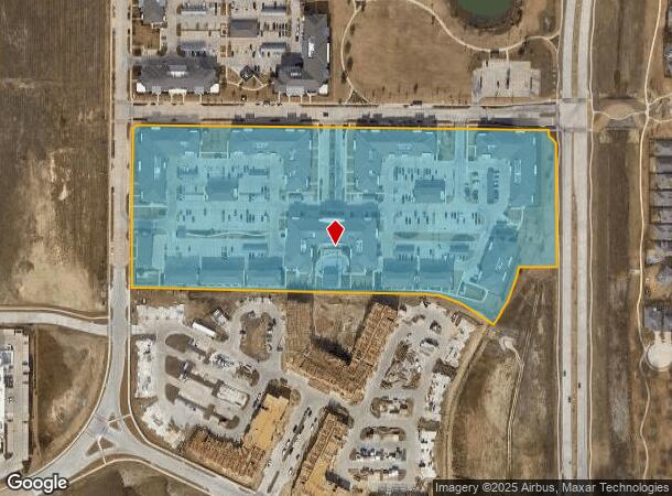  9100 General Worth Dr, Keller, TX Parcel Map