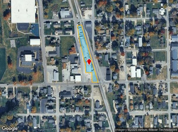  69 N Railroad St, Whiteland, IN Parcel Map