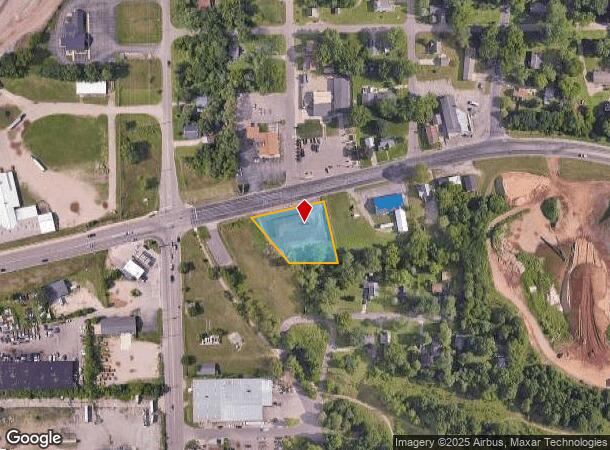  914 Emmett St E, Battle Creek, MI Parcel Map