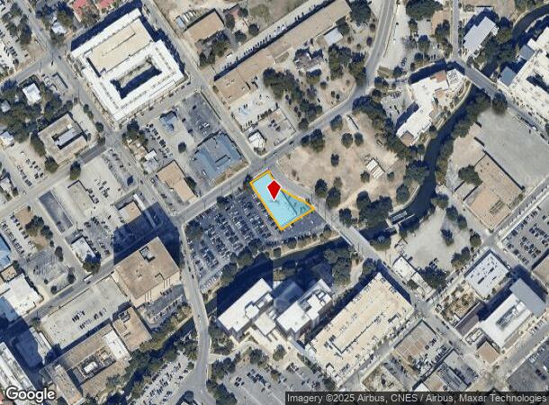  1126 N Saint Marys St, San Antonio, TX Parcel Map