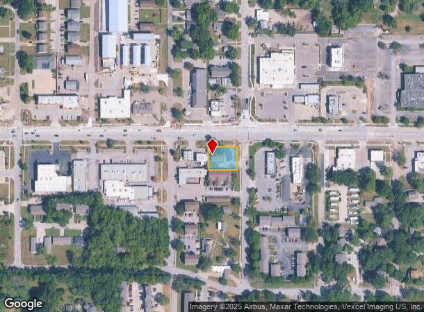 1401 W 6Th St, Lawrence, KS Parcel Map