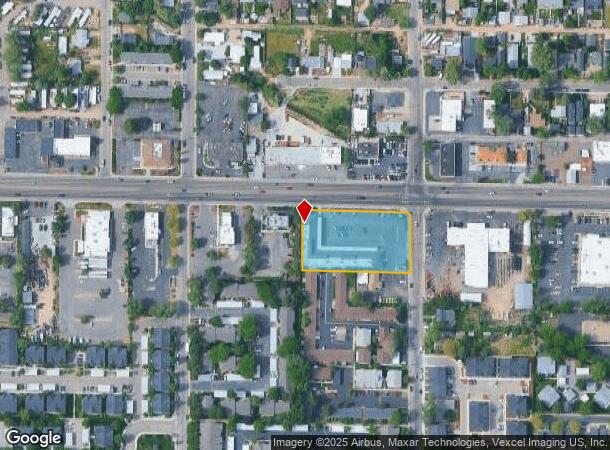  6493 W Fairview Ave, Boise, ID Parcel Map