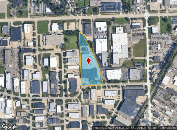 18401 Malyn Blvd, Fraser, MI Parcel Map