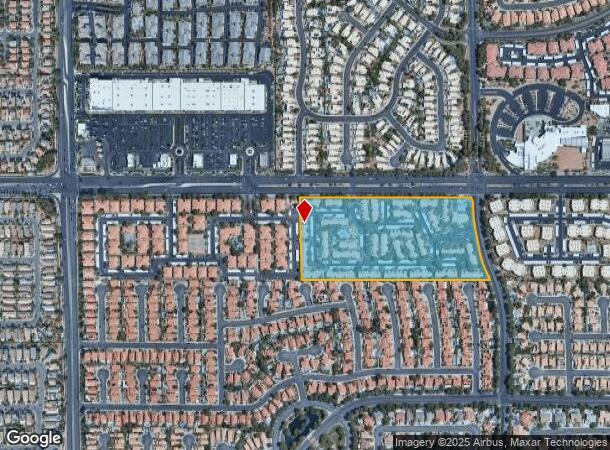  2601 S Grand Canyon Dr, Las Vegas, NV Parcel Map