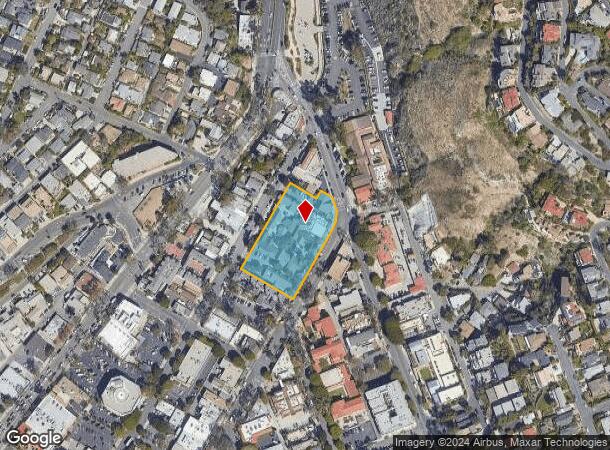  384 Forest Ave, Laguna Beach, CA Parcel Map