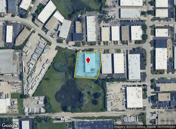  1213 W Capitol Dr, Addison, IL Parcel Map