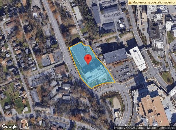  21 Hospital Dr, Asheville, NC Parcel Map