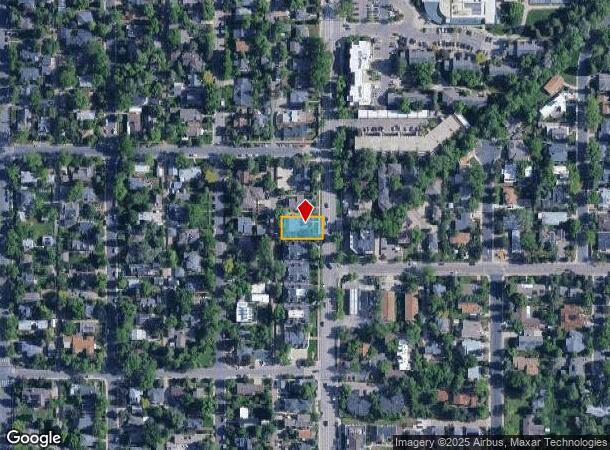 3069 Broadway St, Boulder, CO Parcel Map