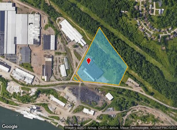 2898 Birch Dr, Weirton, WV Parcel Map