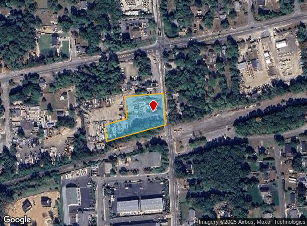 122 Railroad Ave, Center Moriches, NY Parcel Map