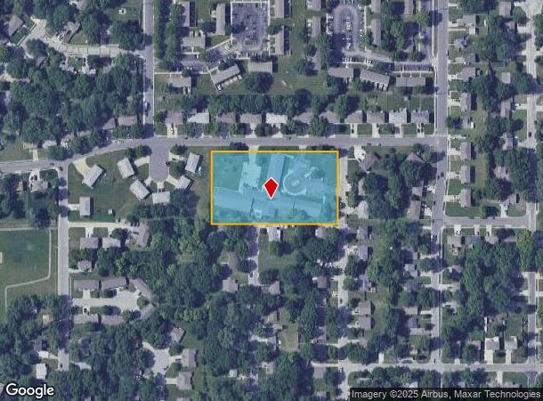  625 N Lincoln St, Olathe, KS Parcel Map