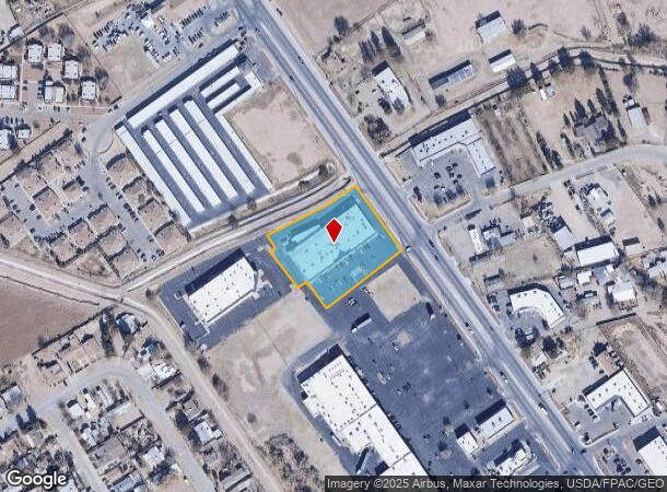  10610 N Loop Dr, Socorro, TX Parcel Map