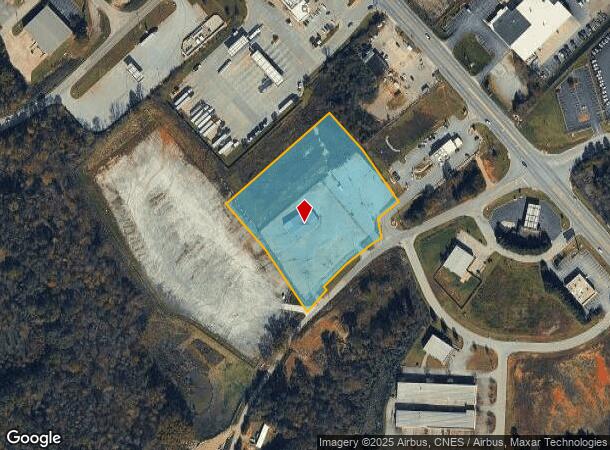 391 Leonard Rd, Greer, SC Parcel Map