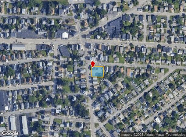 13 Ordway St, Pawtucket, RI Parcel Map