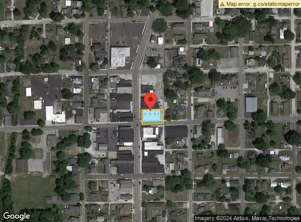  100 N Main St, Fairmount, IN Parcel Map