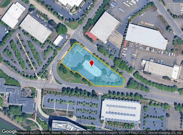  4703 N Lagoon Ave, Portland, OR Parcel Map