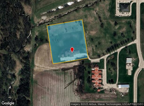 905 S Iris St, Mount Pleasant, IA Parcel Map