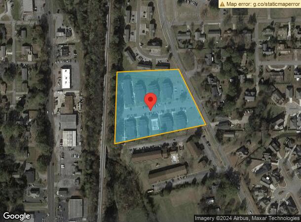  700 S Clinton St, Athens, AL Parcel Map