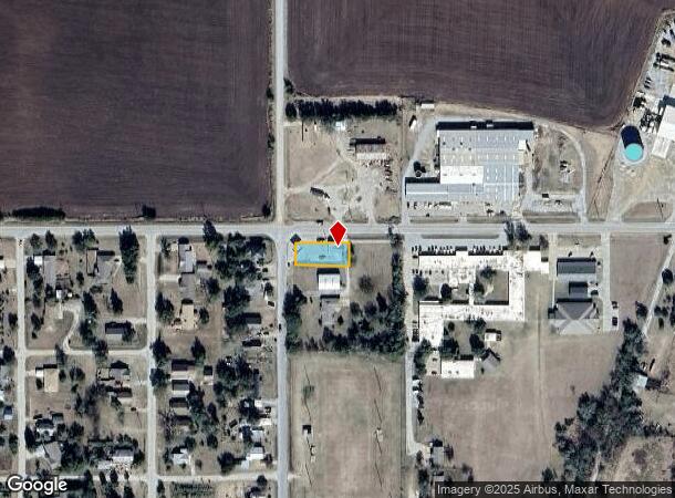  614 N Central, Billings, OK Parcel Map