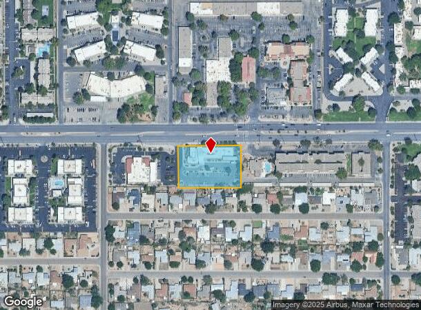  4010 Montgomery Blvd Ne, Albuquerque, NM Parcel Map