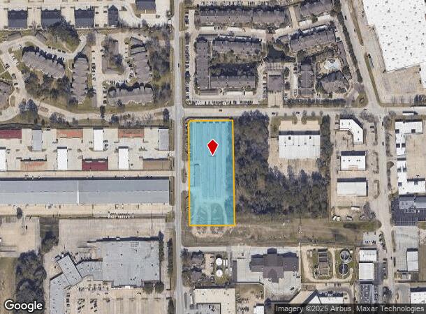 25350 Budde Rd, Spring, TX Parcel Map