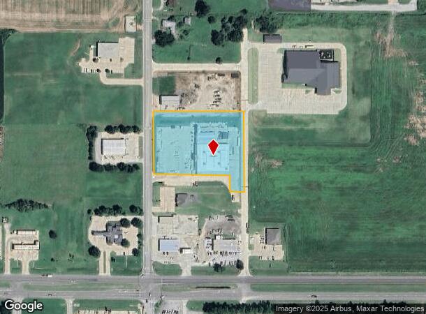  106 N Indian Meridian Rd, Pauls Valley, OK Parcel Map