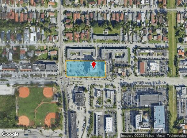  7171 Coral Way, Miami, FL Parcel Map