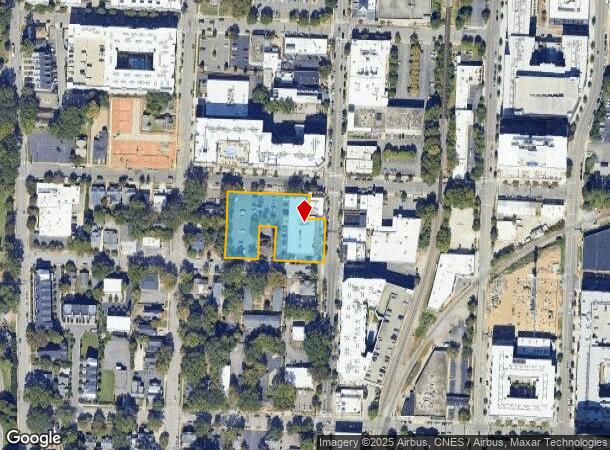  301 Glenwood Ave, Raleigh, NC Parcel Map