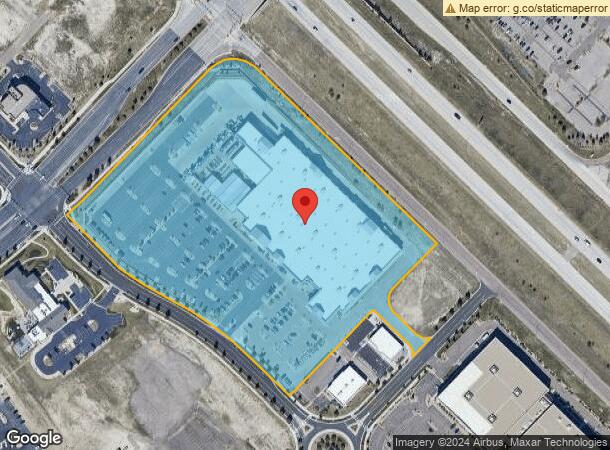  4252 Royal Pine Dr, Colorado Springs, CO Parcel Map