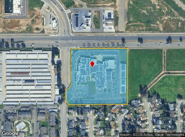 4343 W Herndon Ave, Fresno, CA Parcel Map