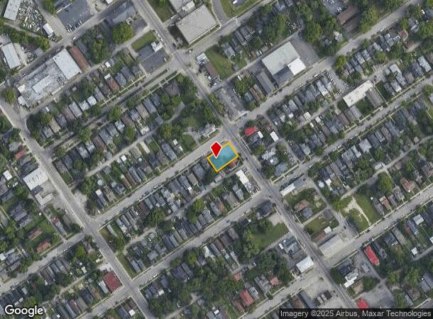  725 Vincennes St, New Albany, IN Parcel Map