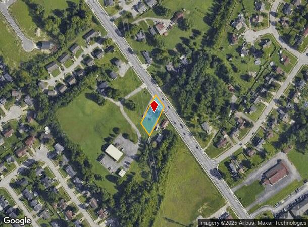  3307 Holmans Ln, Jeffersonville, IN Parcel Map