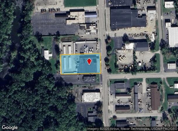  644 Main Ave Sw, Warren, OH Parcel Map