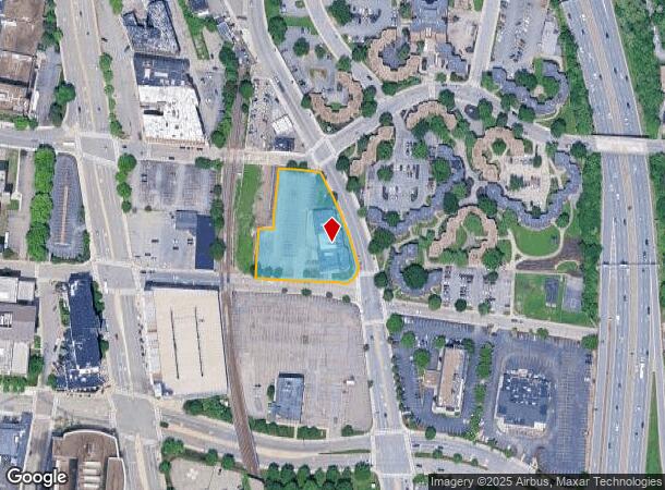 120 Thomas St, Worcester, MA Parcel Map