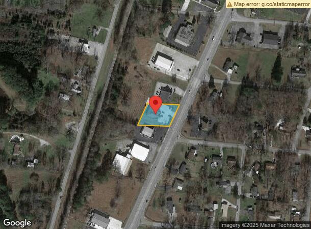  1642 Mcarthur St, Manchester, TN Parcel Map