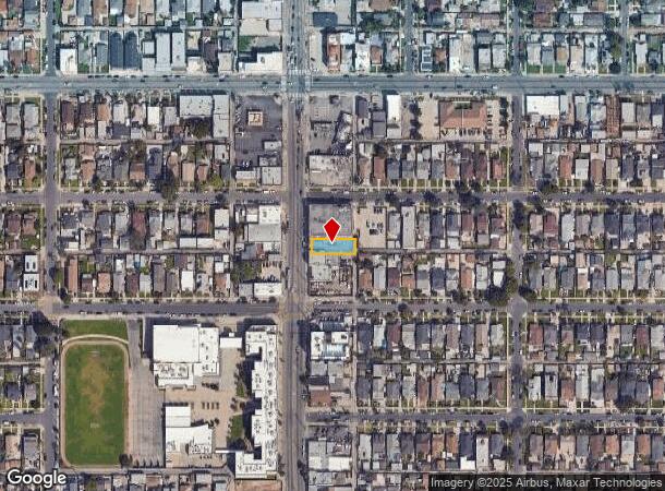  4510 S Western Ave, Los Angeles, CA Parcel Map