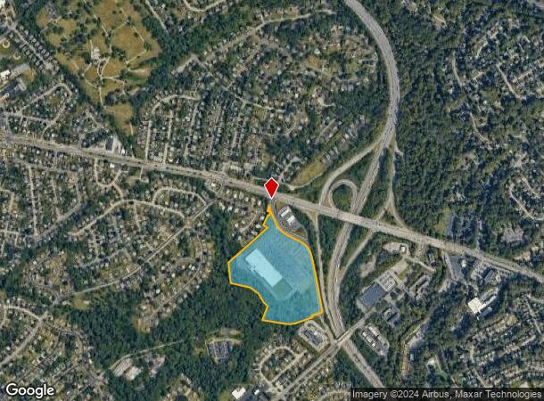  2170-2180 W Chester Pike, Broomall, PA Parcel Map