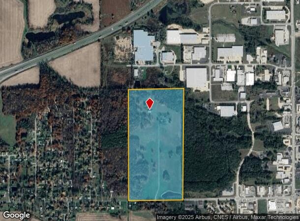 1070 W 100 N, Angola, IN Parcel Map