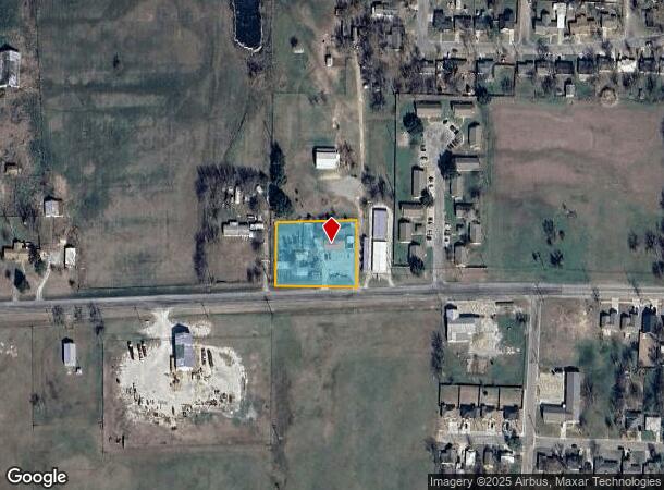 617 W Main St, Whitesboro, TX Parcel Map