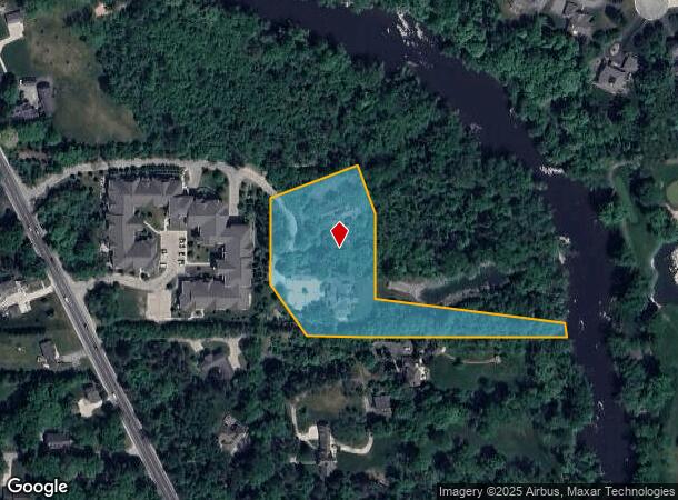  10950 N Cedarburg Rd, Mequon, WI Parcel Map