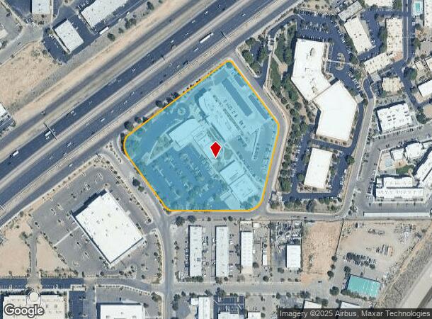  4100 Pan American Fwy Ne, Albuquerque, NM Parcel Map