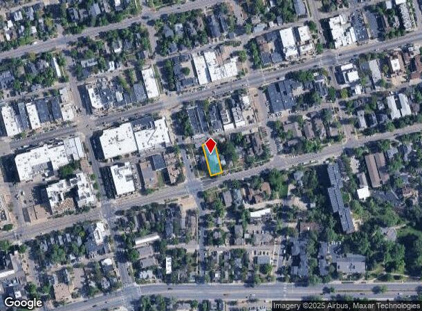  1811 Walnut St, Boulder, CO Parcel Map