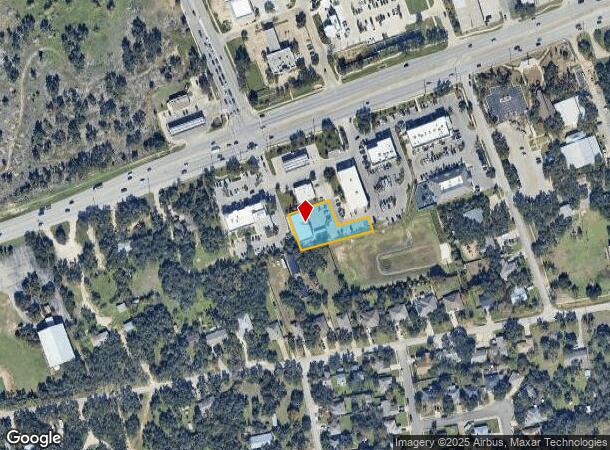 840 W Whitestone Blvd, Cedar Park, TX Parcel Map
