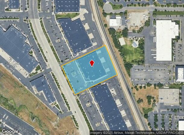 9869 S Jordan Gtwy, South Jordan, UT Parcel Map