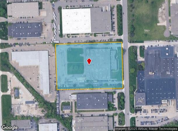 42455 Merrill Rd, Sterling Heights, MI Parcel Map