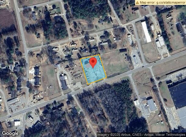  687 N Washington St, Lincolnton, GA Parcel Map